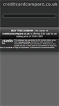 Mobile Screenshot of creditcardcompare.co.uk
